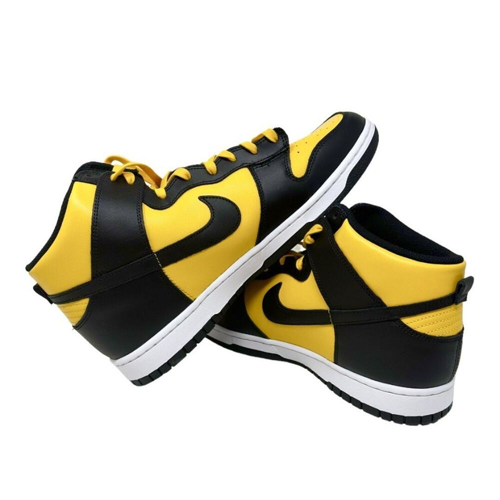 Nike Dunk High Retro DD1399-700 University Gold/Black/White Size 8